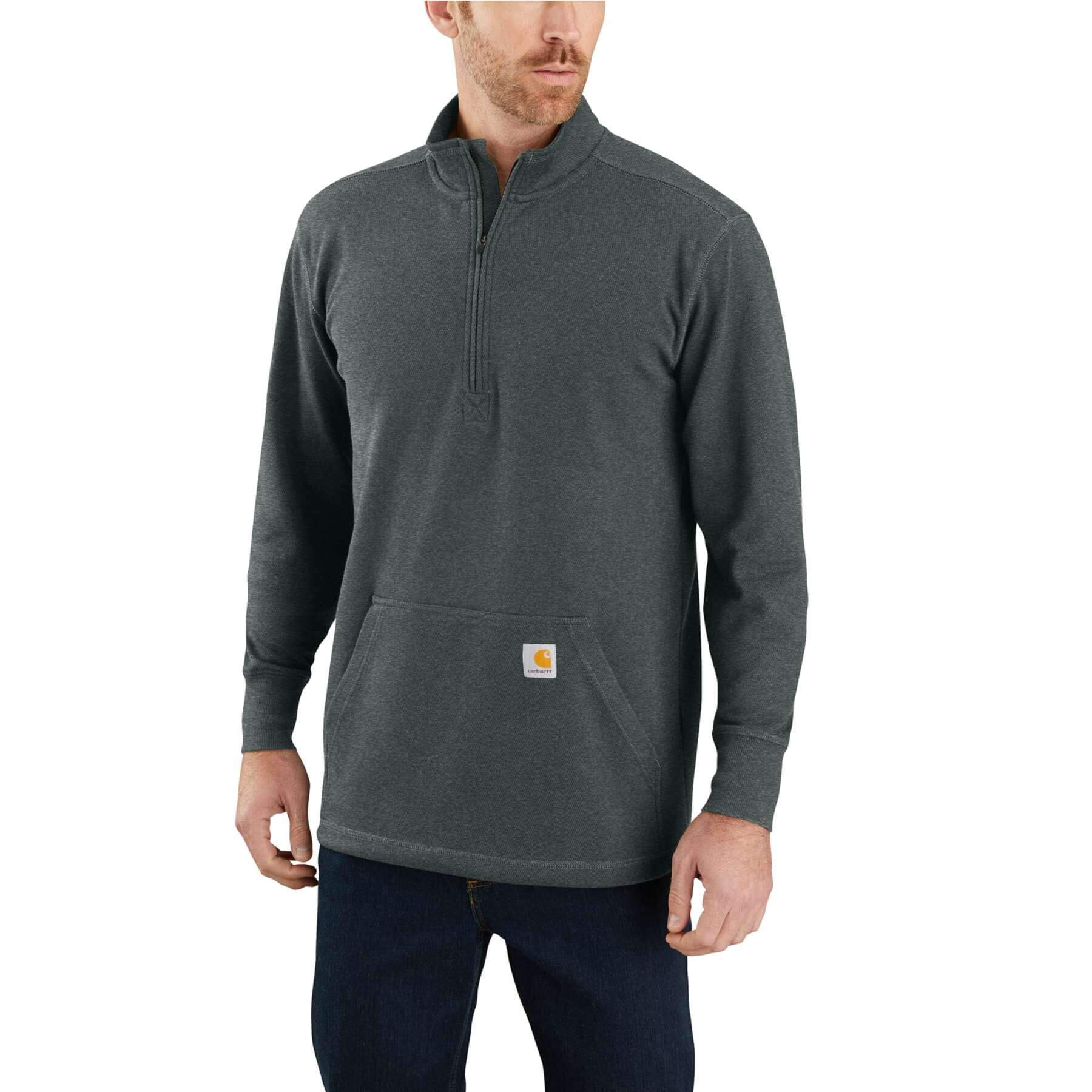 CHT Half Zip Relaxed Fit Thermal Long-Sleeve T-Shirt 104428