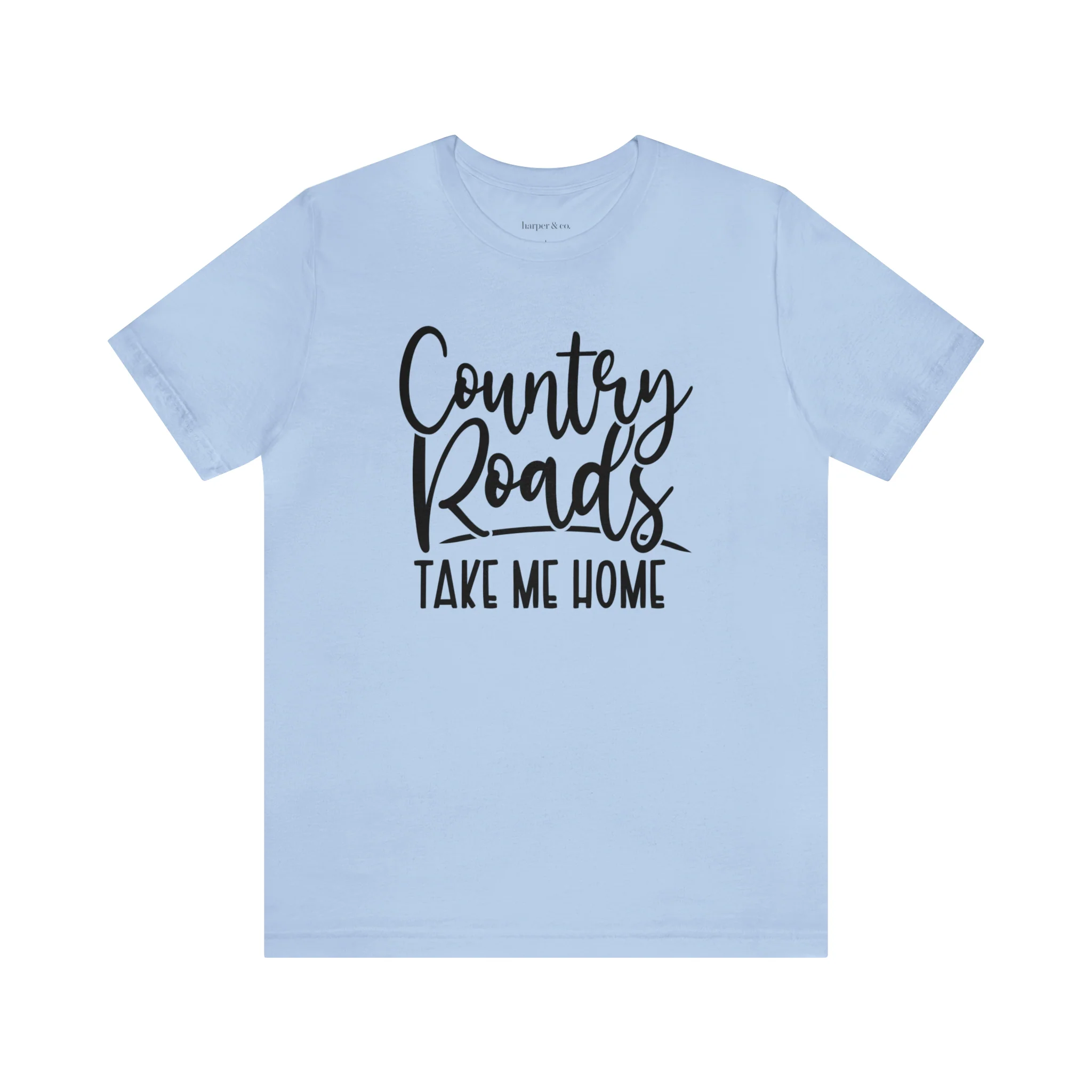 Country Roads Unisex Jersey Short Sleeve Tee