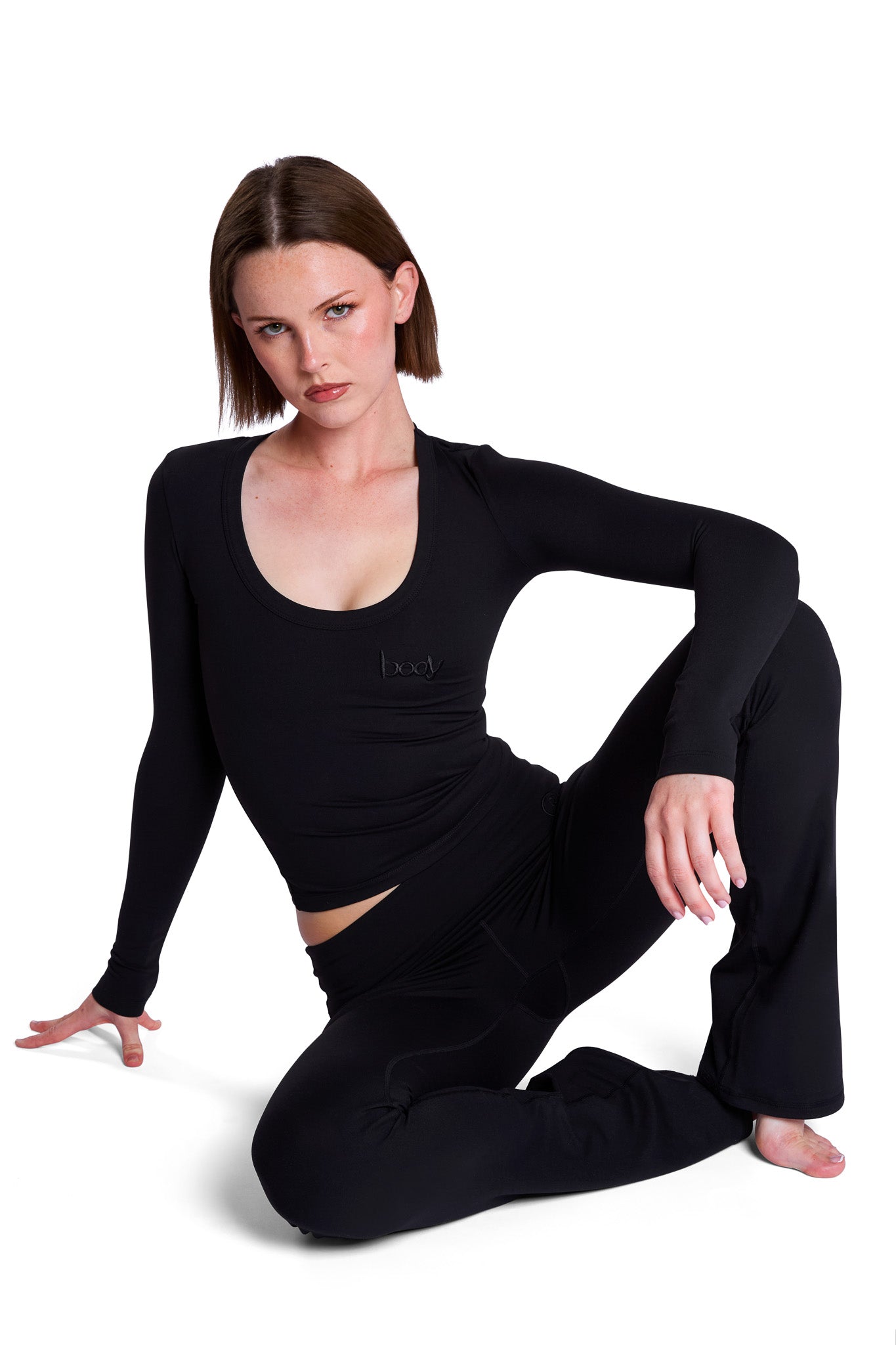 YOGA PANTS (MIDNIGHT BLACK)