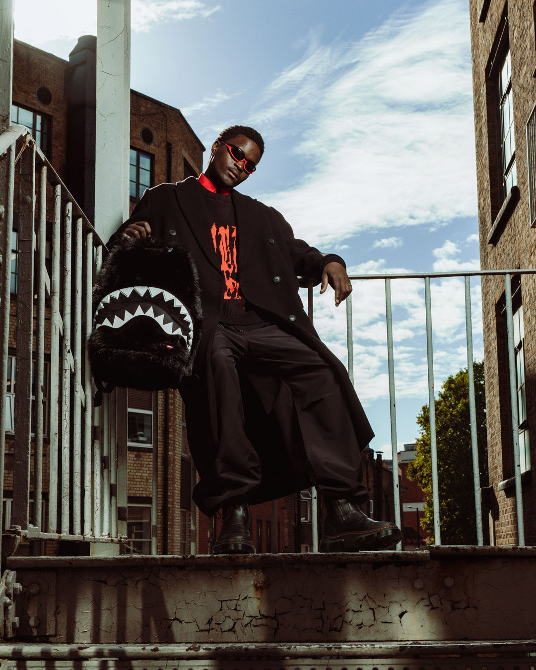 FURZILLA SHARK (NIGHT) BACKPACK