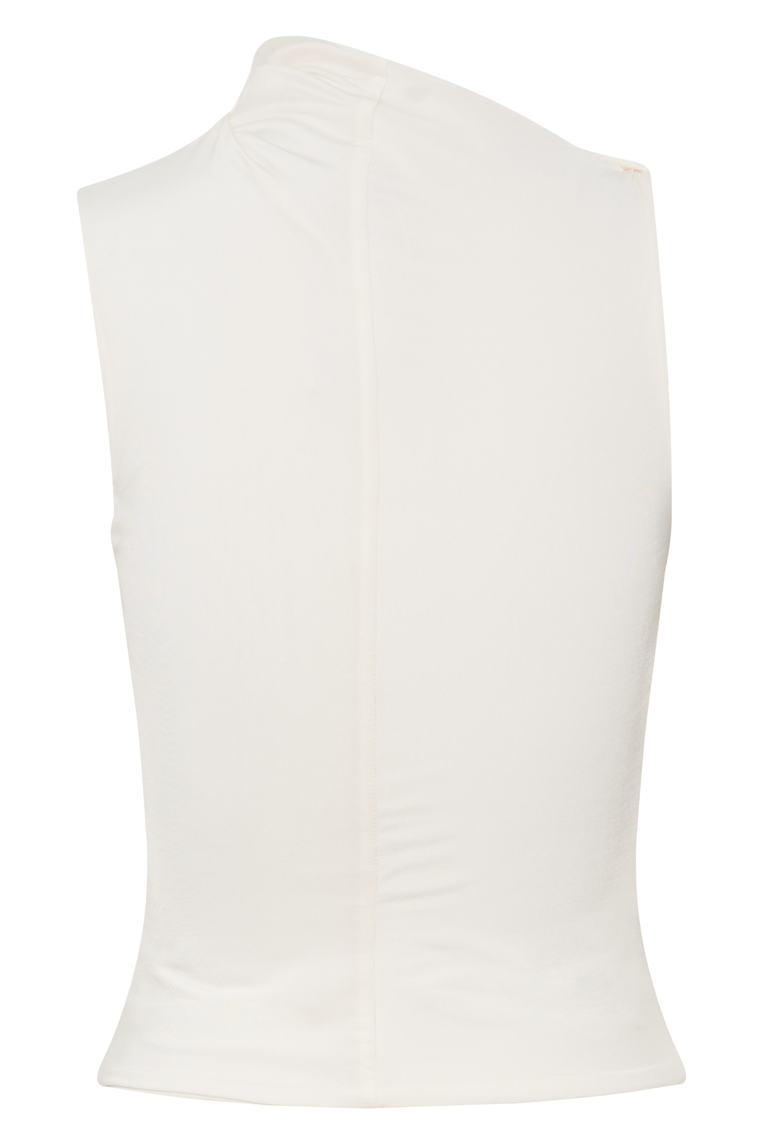 Ivory Sleeveless Slinky Top