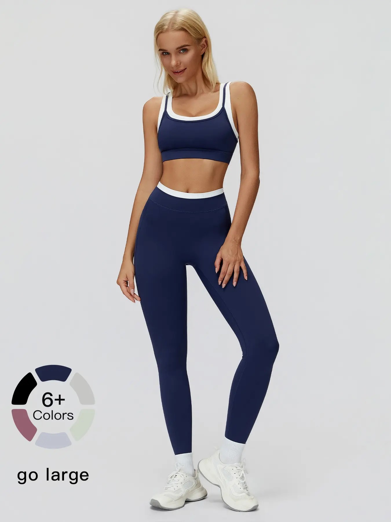 💪💪💪Women's Ribbed Two-Piece Workout Set