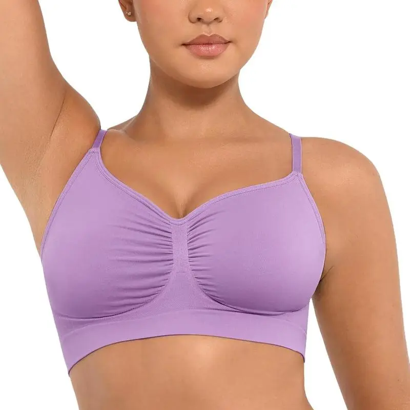 Women's Wireless Sculpt Bra Basic Comfortable Fit Womenswear Everyday Up to 44DD