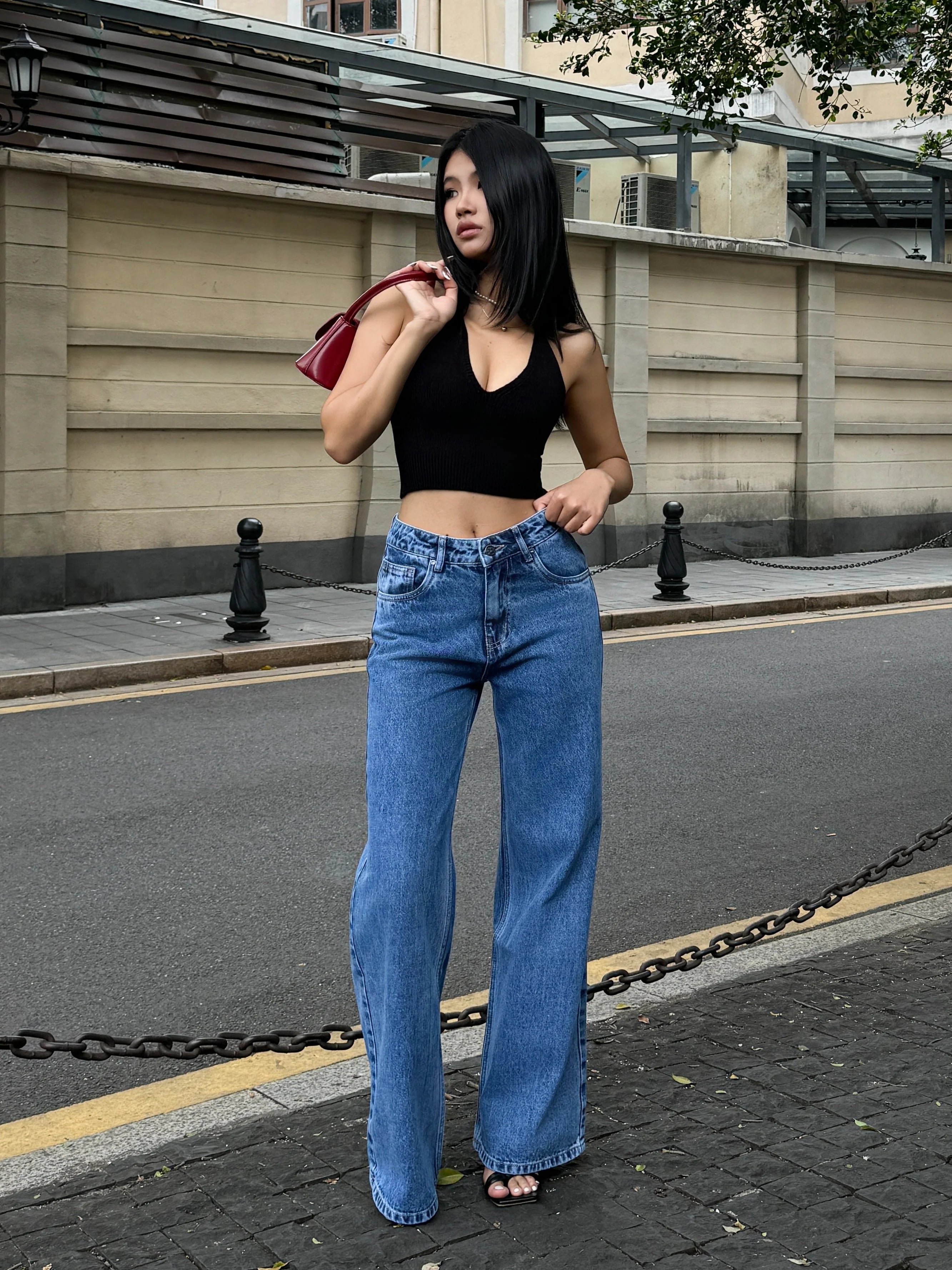 Oh So Vintage Wide Leg Jeans