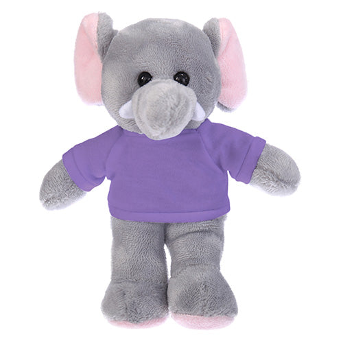 Soft Plush Elephant with Tee 8inch
