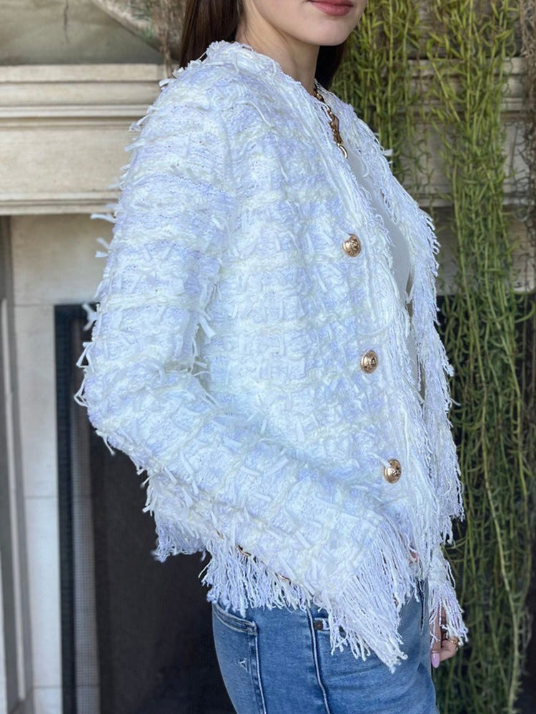 Women's Tassel Elegant Cardigan Jacket