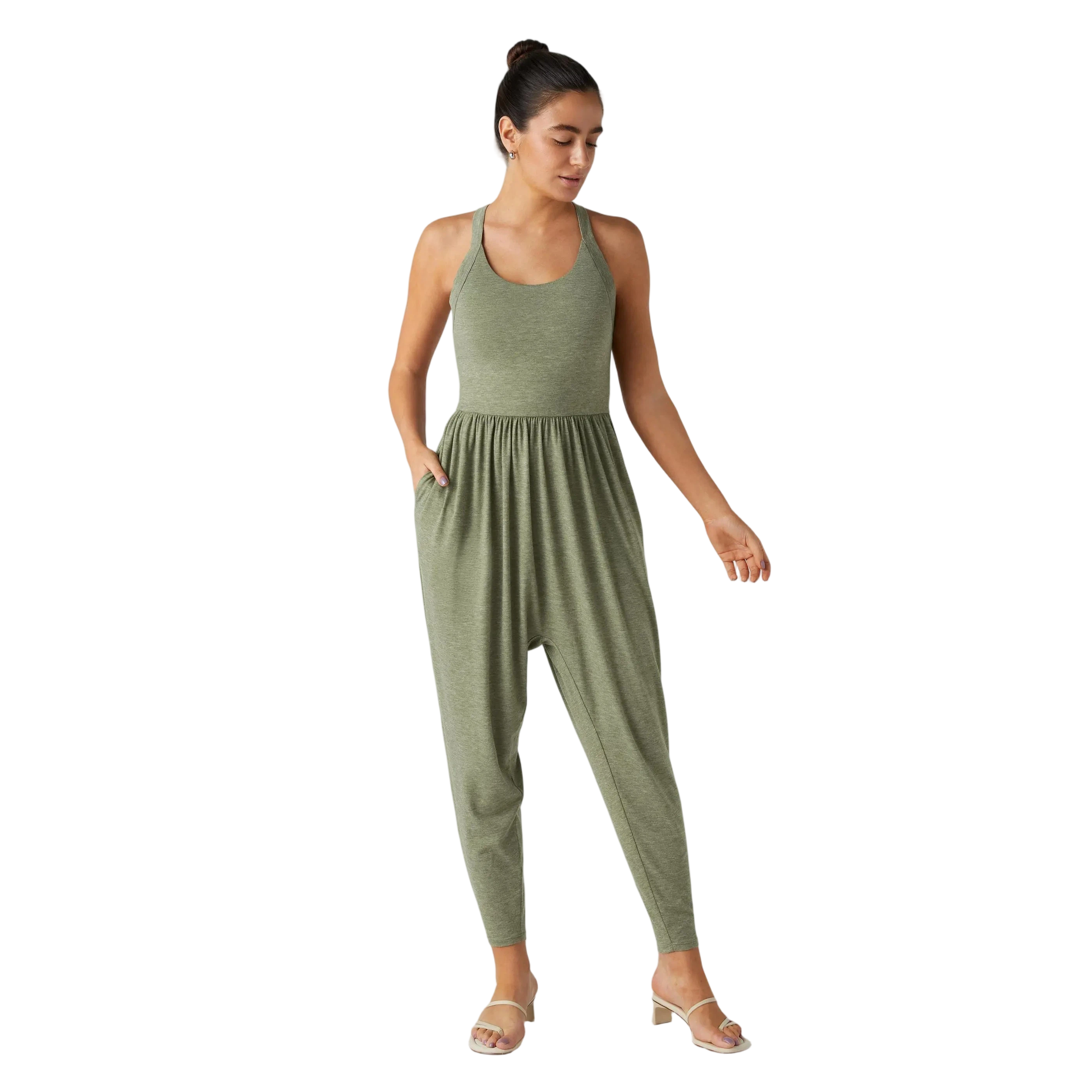 Women's Sleeveless Jumpsuit