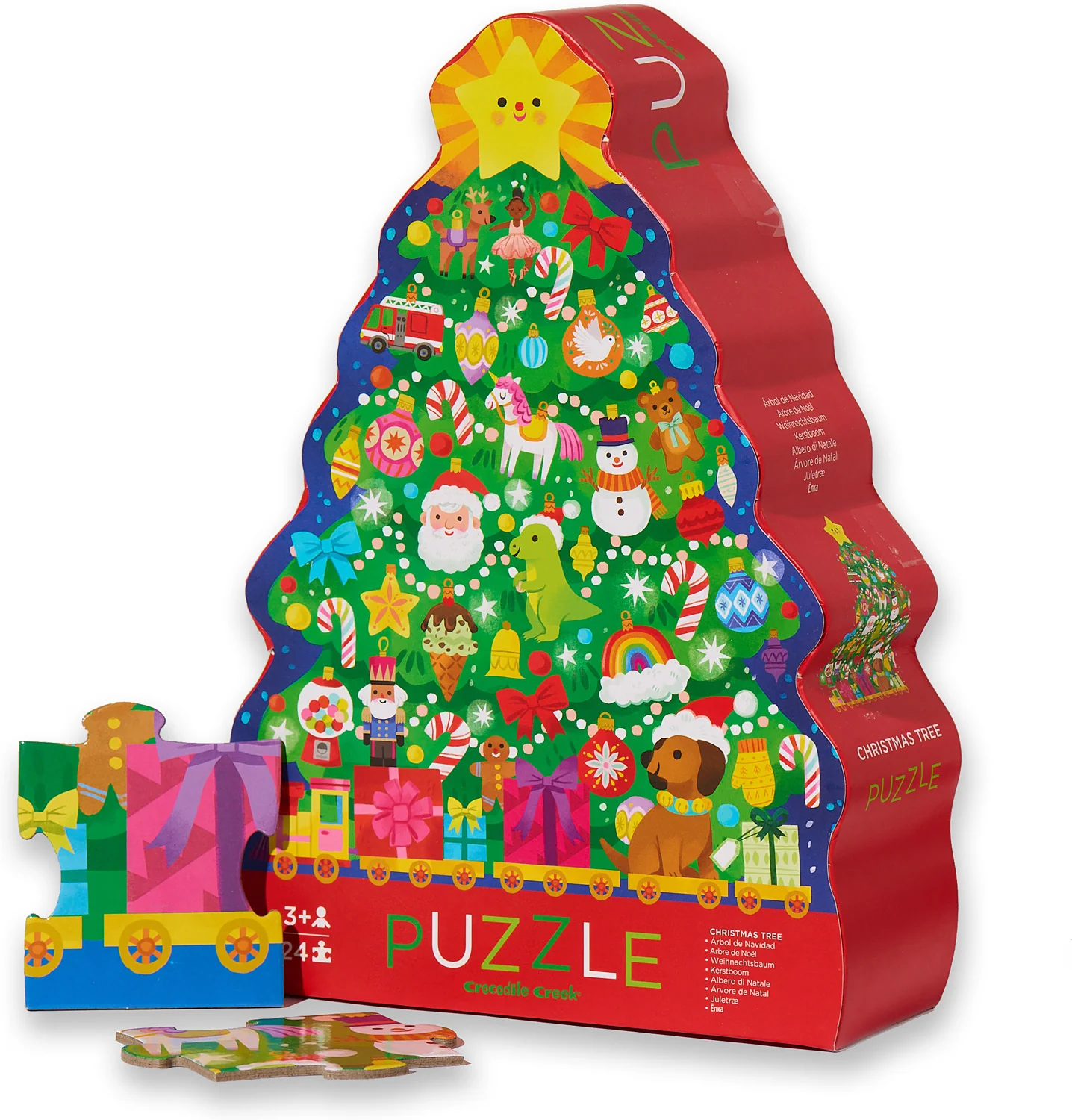 Christmas Tree 24-Piece Floor Puzzle