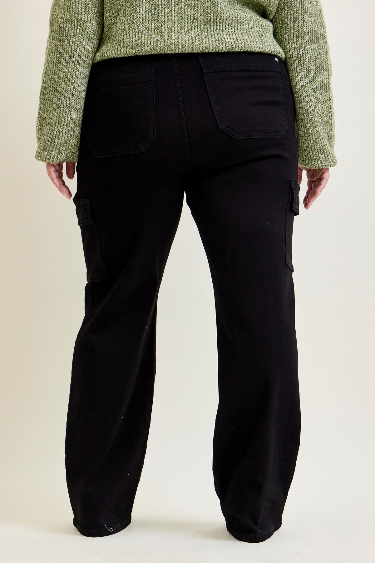 Krystal High Rise Cargo Wide Leg - PLUS