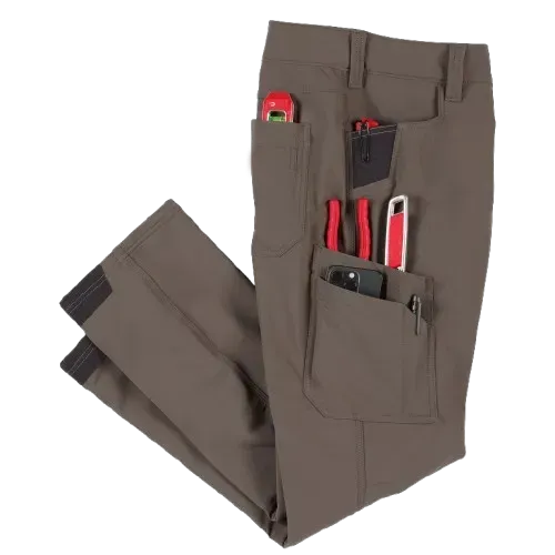 Men's 8-PACK FREEFLEX Tech Work Pants with 7 Pockets