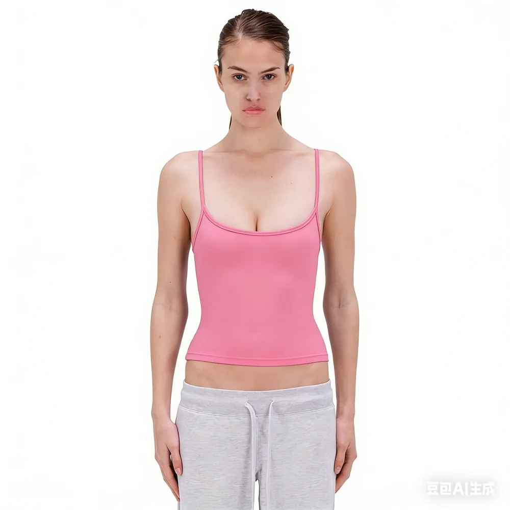 Sculpting Sueded Cropped Tank Top