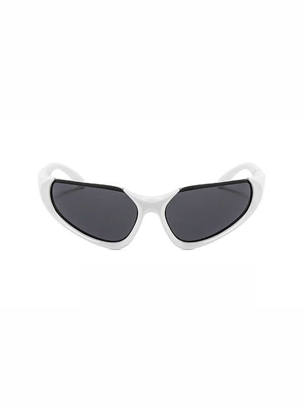 Geometric Sun-Protection Sunglasses Accessories