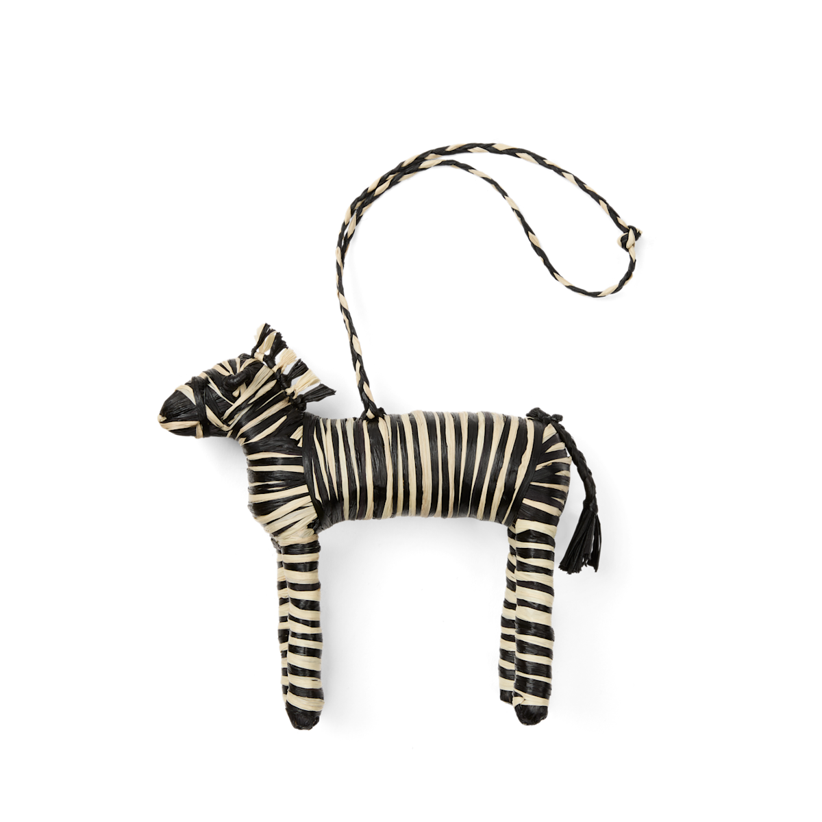 Bogg'd & Charmed  - Raffia Zebra