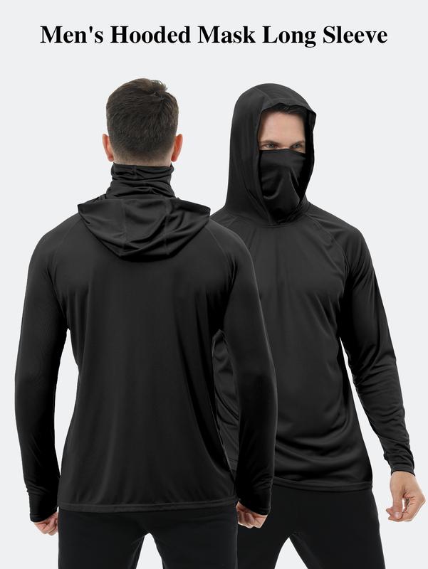 🔥Men’s UPF 50+ Sun Protection HoodedShirt with Face Mask