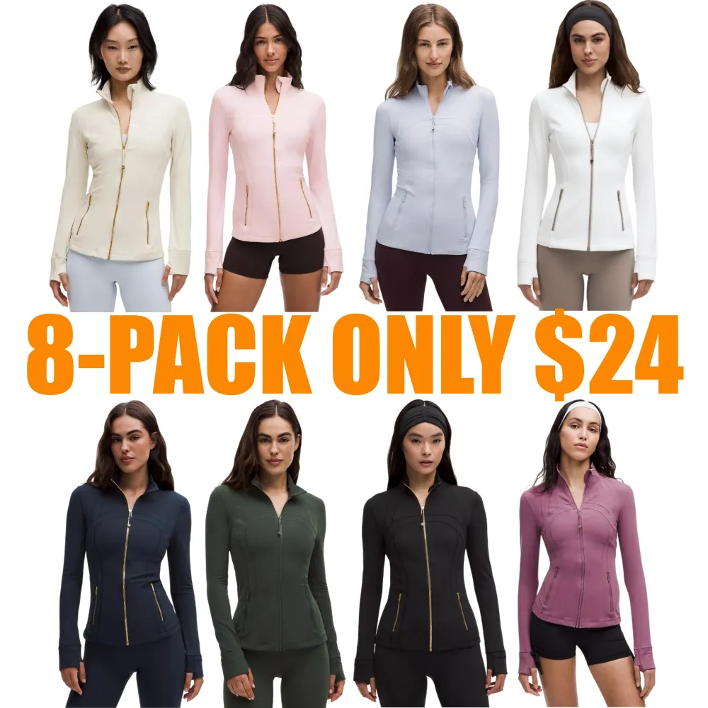 Women's Solid Zip-up Pocket Jacket