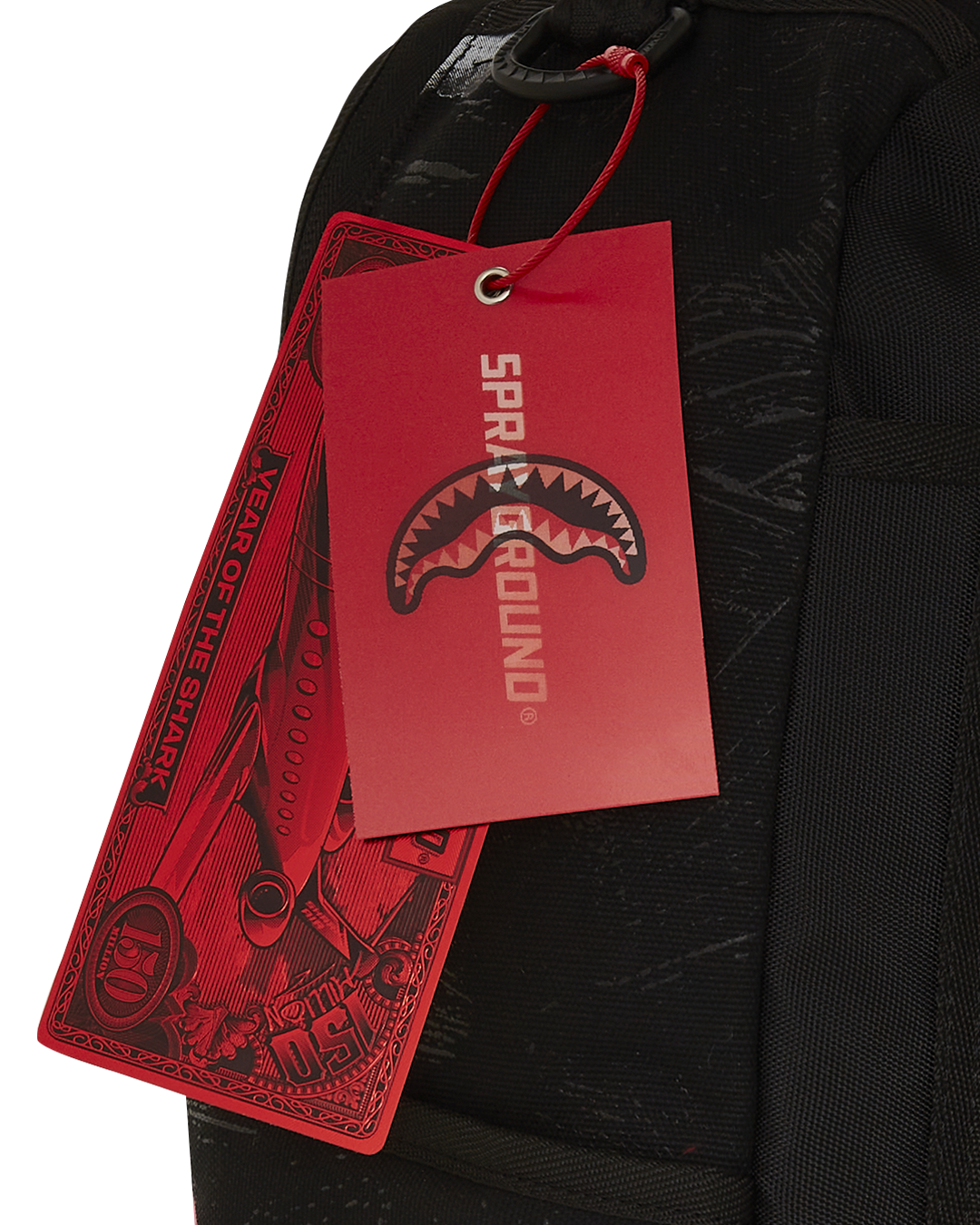 SHARK CENTRAL ACRYLIC ART DLX COTTON BACKPACK