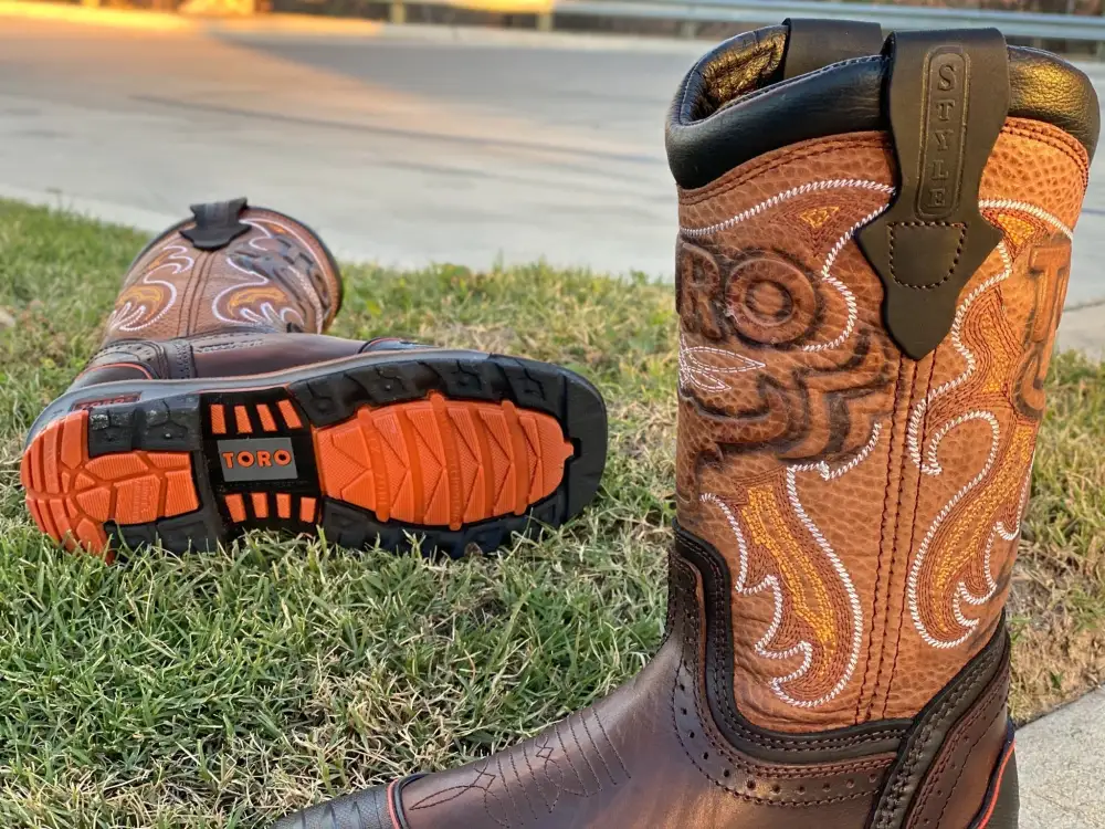 Men’s Toro Bravo Brown Steel Toe Work Boots