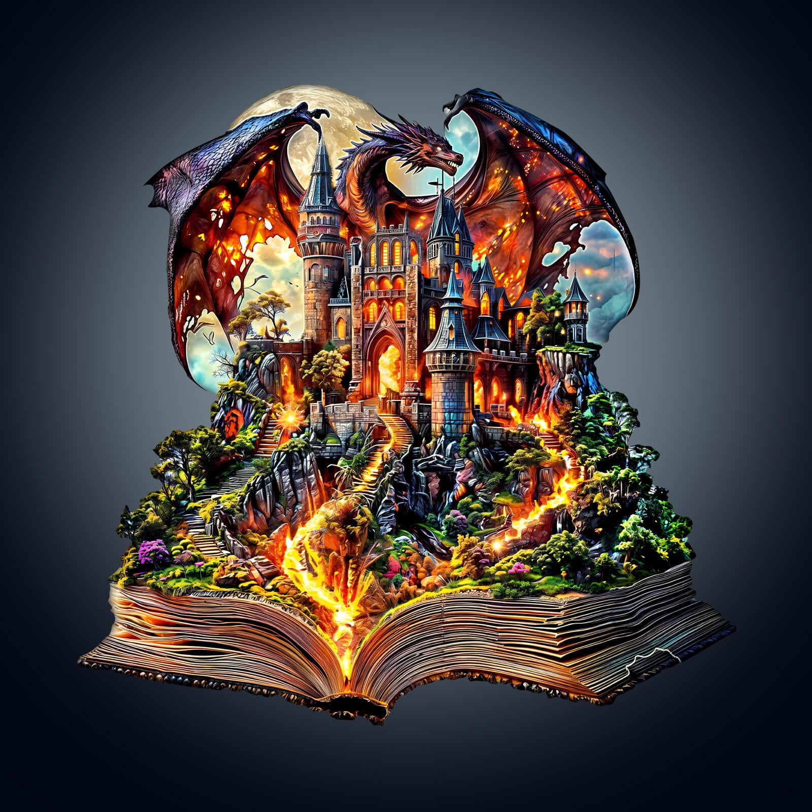 Epic Tale Wooden Jigsaw Puzzle