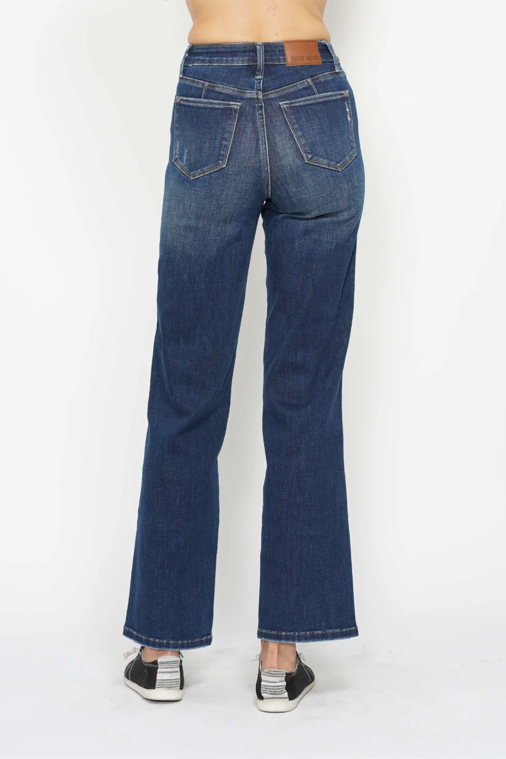 Blue Full Size High Waist Tummy Control Jeans