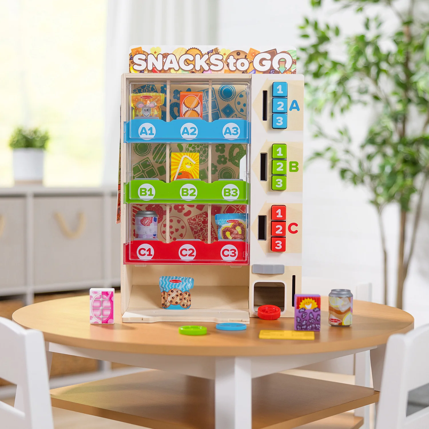 Sort-Stock-Select Vending Machine Playset