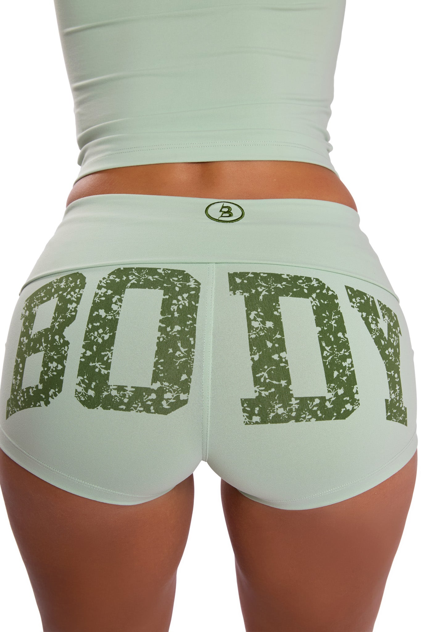 BB YOGA SHORTS (MINT GREEN)