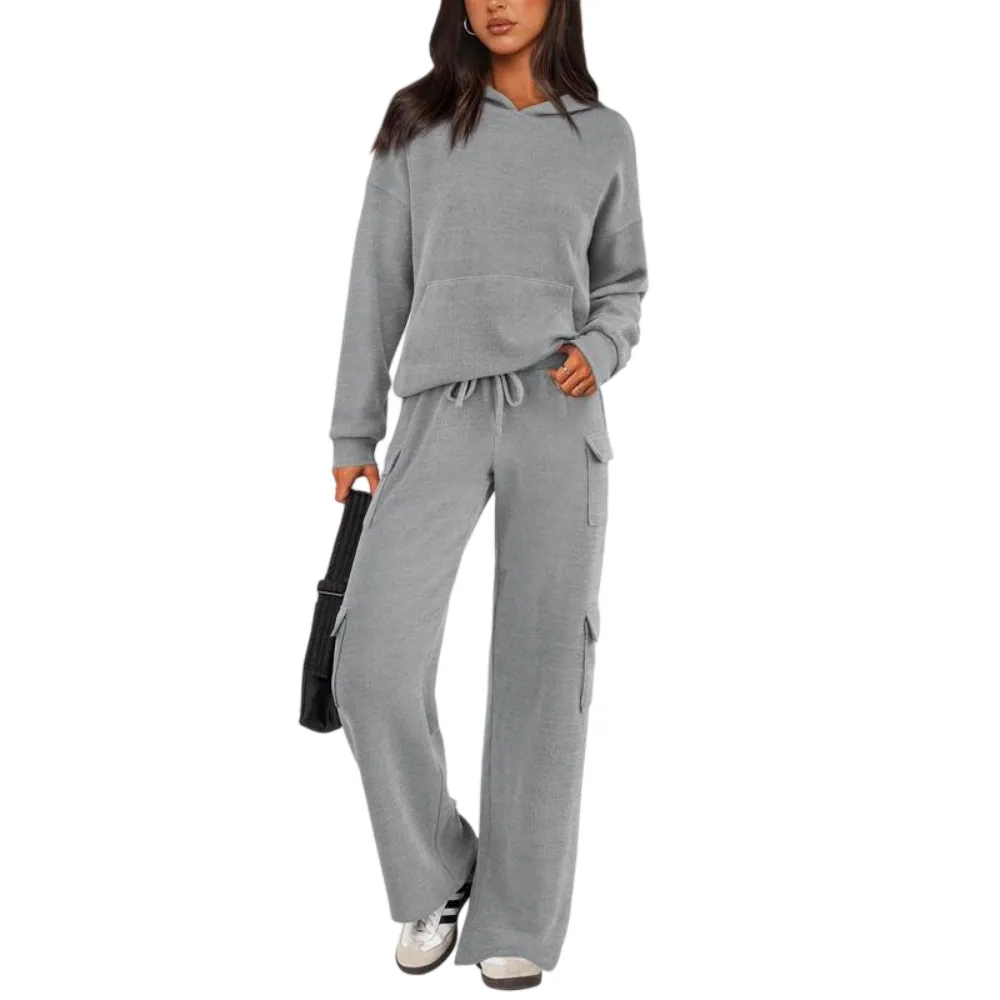 Women's two-piece knitted suit