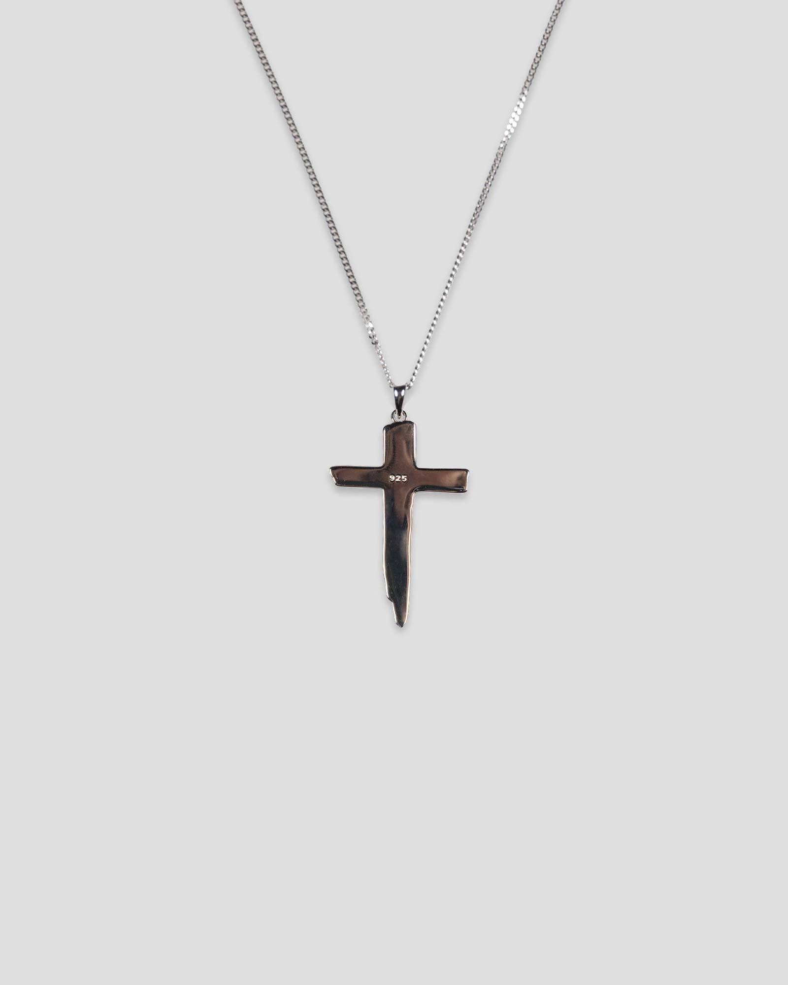 Eye Black Cross Necklace - Youth