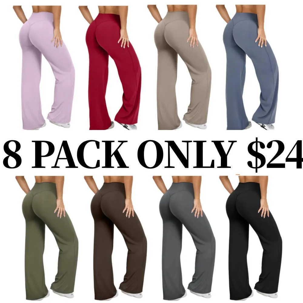 Women's Straight Leg Workout Yoga Pants