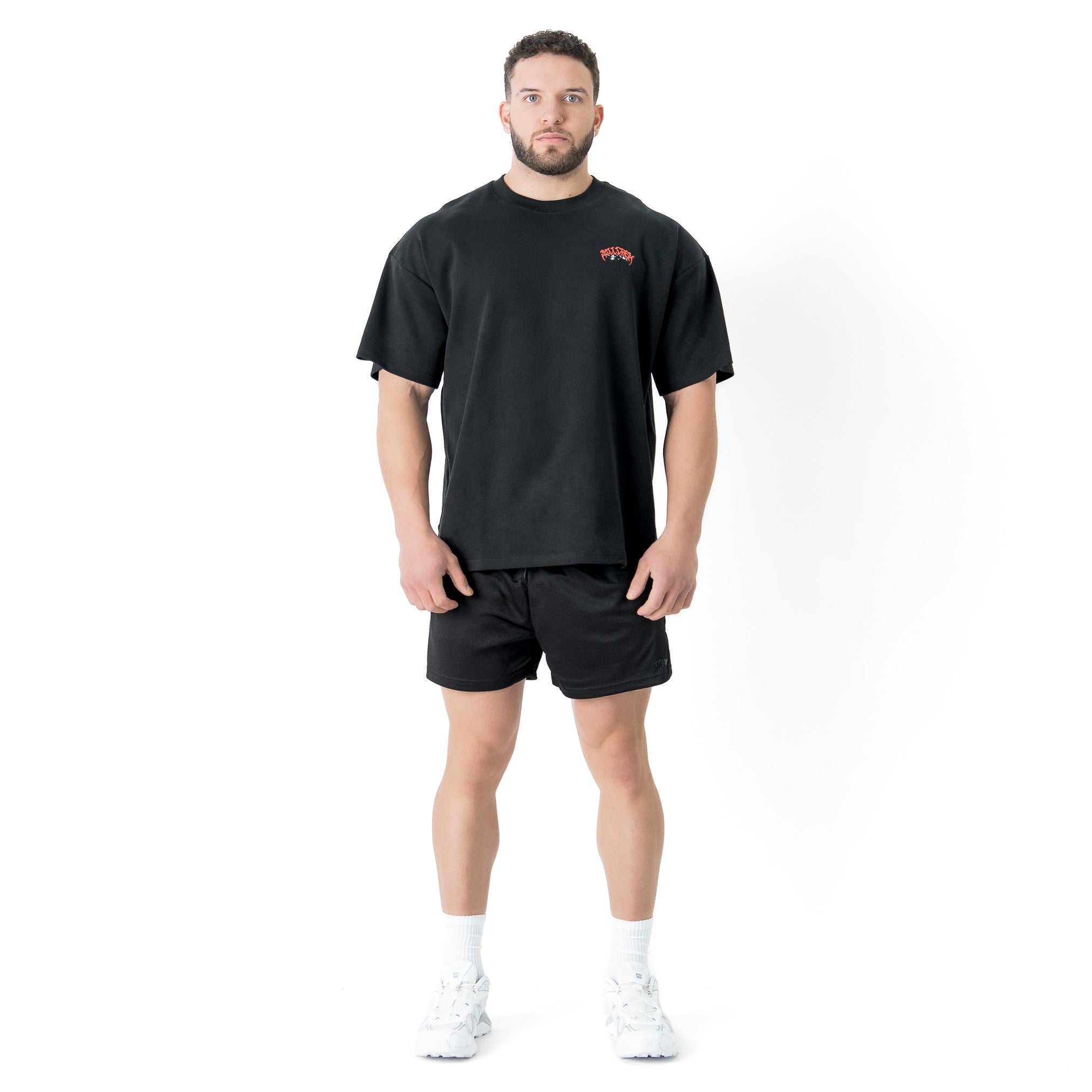 RELAXED FIT NATURAL COTTON DUALITY T-SHIRT