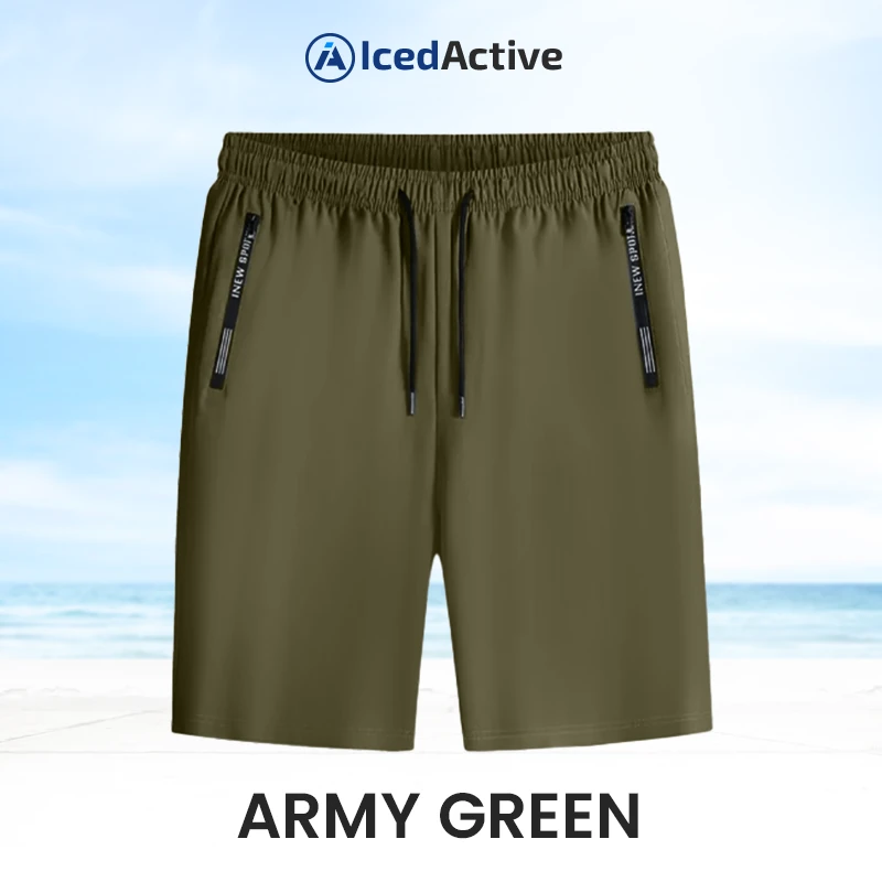 IcedActive - Women's Ice Silk Quick Drying Stretch Shorts