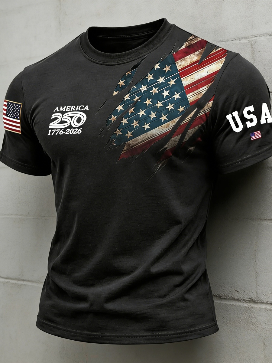 Men's American 250th Anniversary T-Shirt