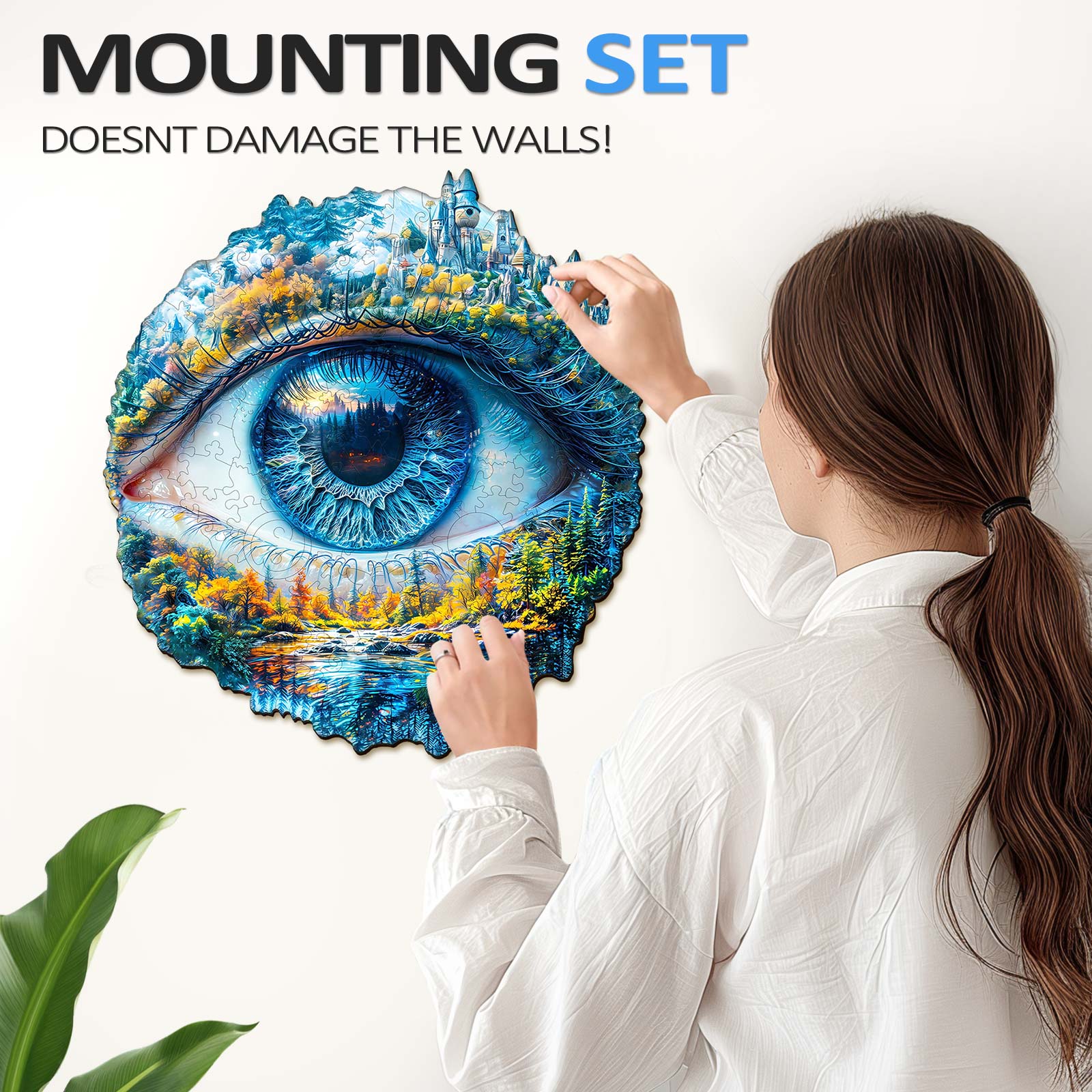 Eye of Nature Wooden Jigsaw Puzzle