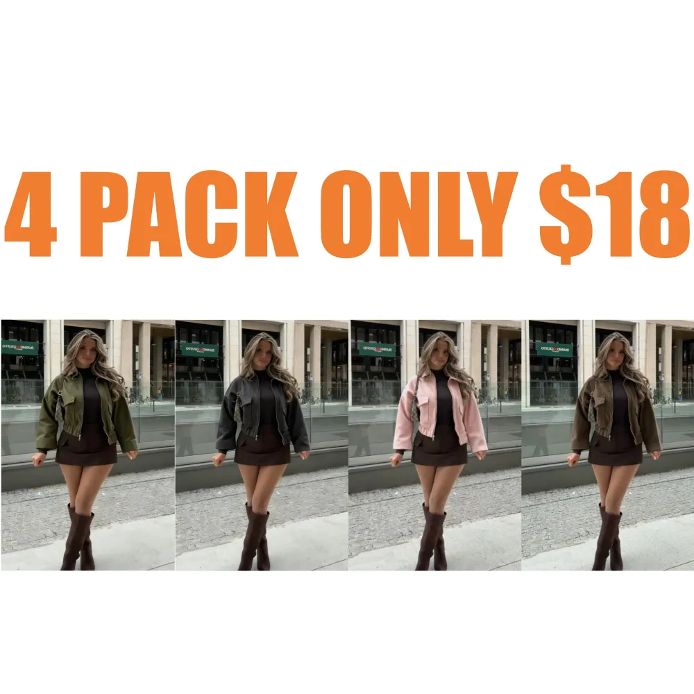 Women's Plain Front Drop Shoulder Denim Coat