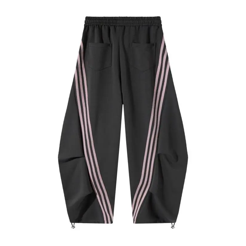 Women’s Loose Wide Leg Striped Track Pants
