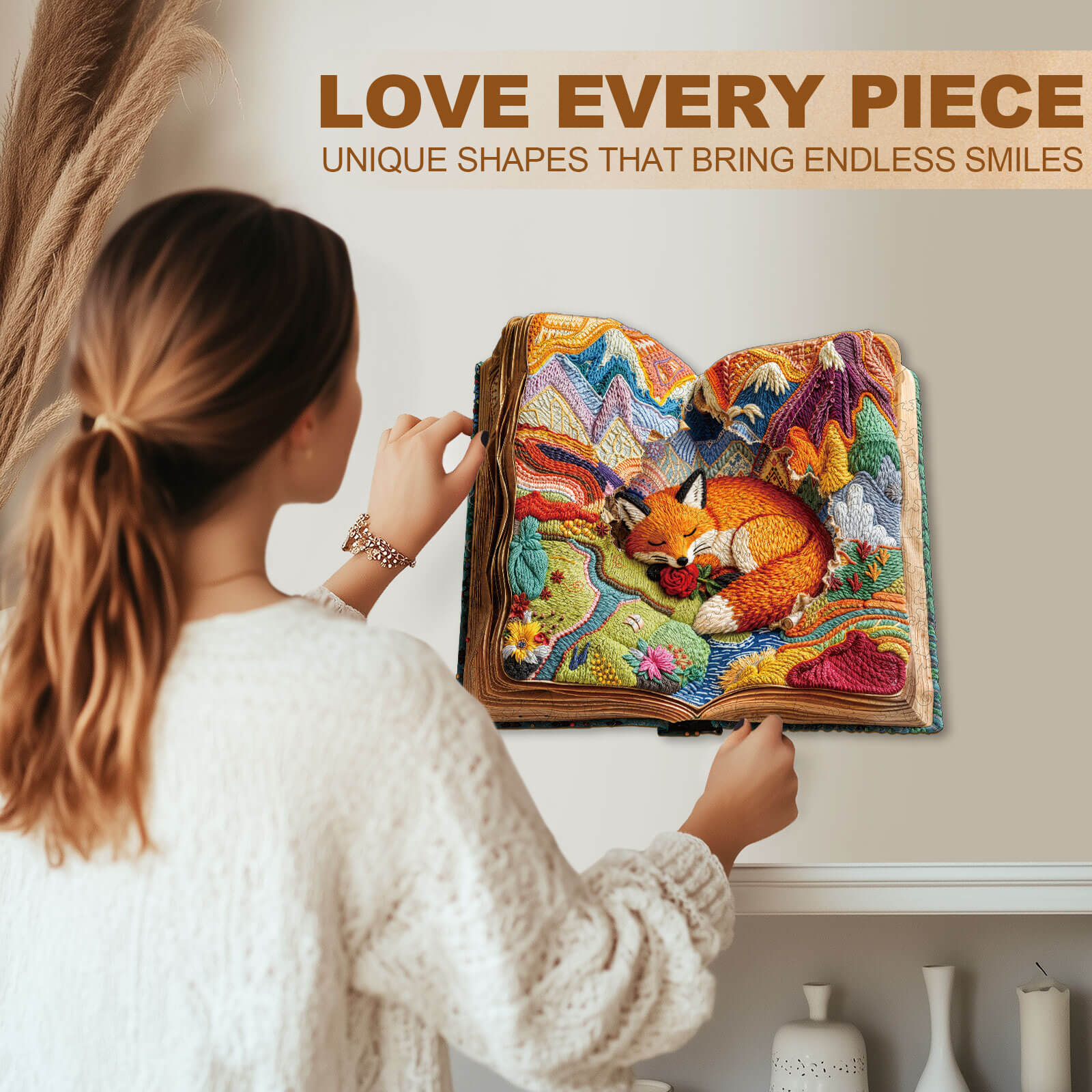 Fox Tale Wooden Jigsaw Puzzle