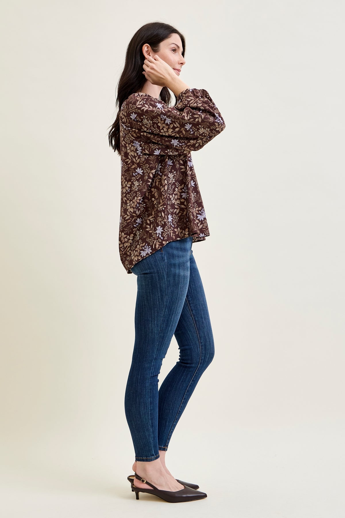 Sue Patch Pocket Pull-On Classic Skinny Jeans