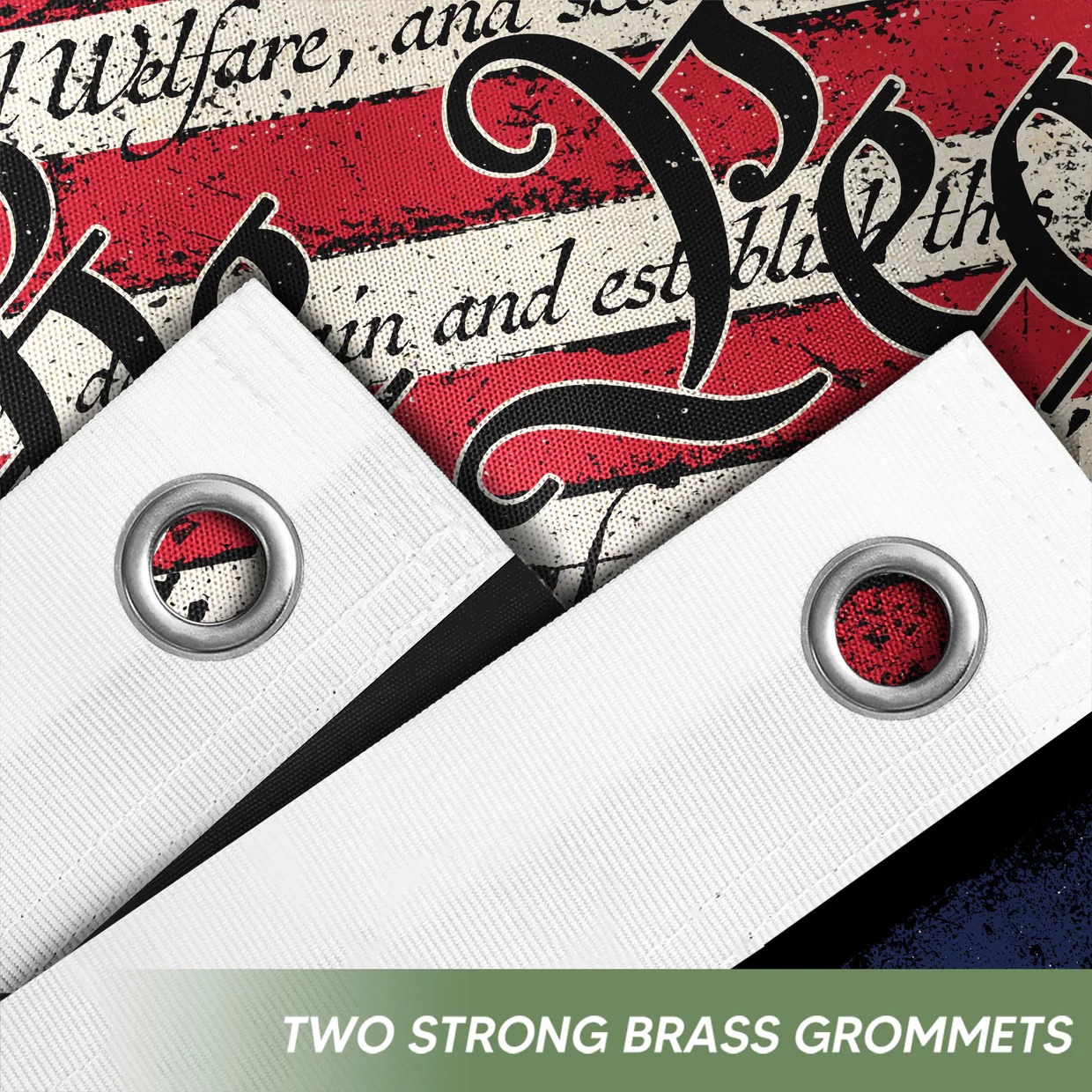 We The People Double-Sided House Flag – 250 Years of Freedom Patriotic