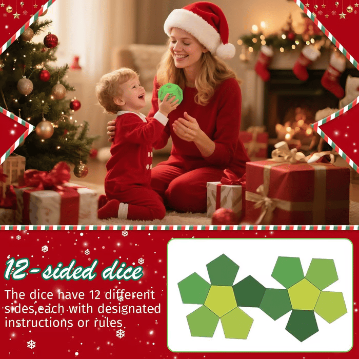 🔥Hilarious Christmas Gift Exchange Party GameDice