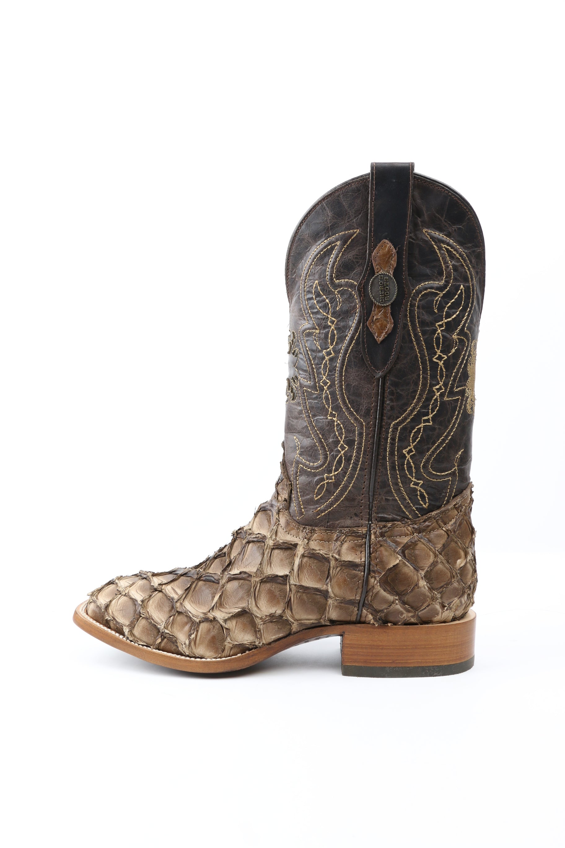 Chero's Premium Exotic Pirarucu Bistre Clearance Sale 70%OFF