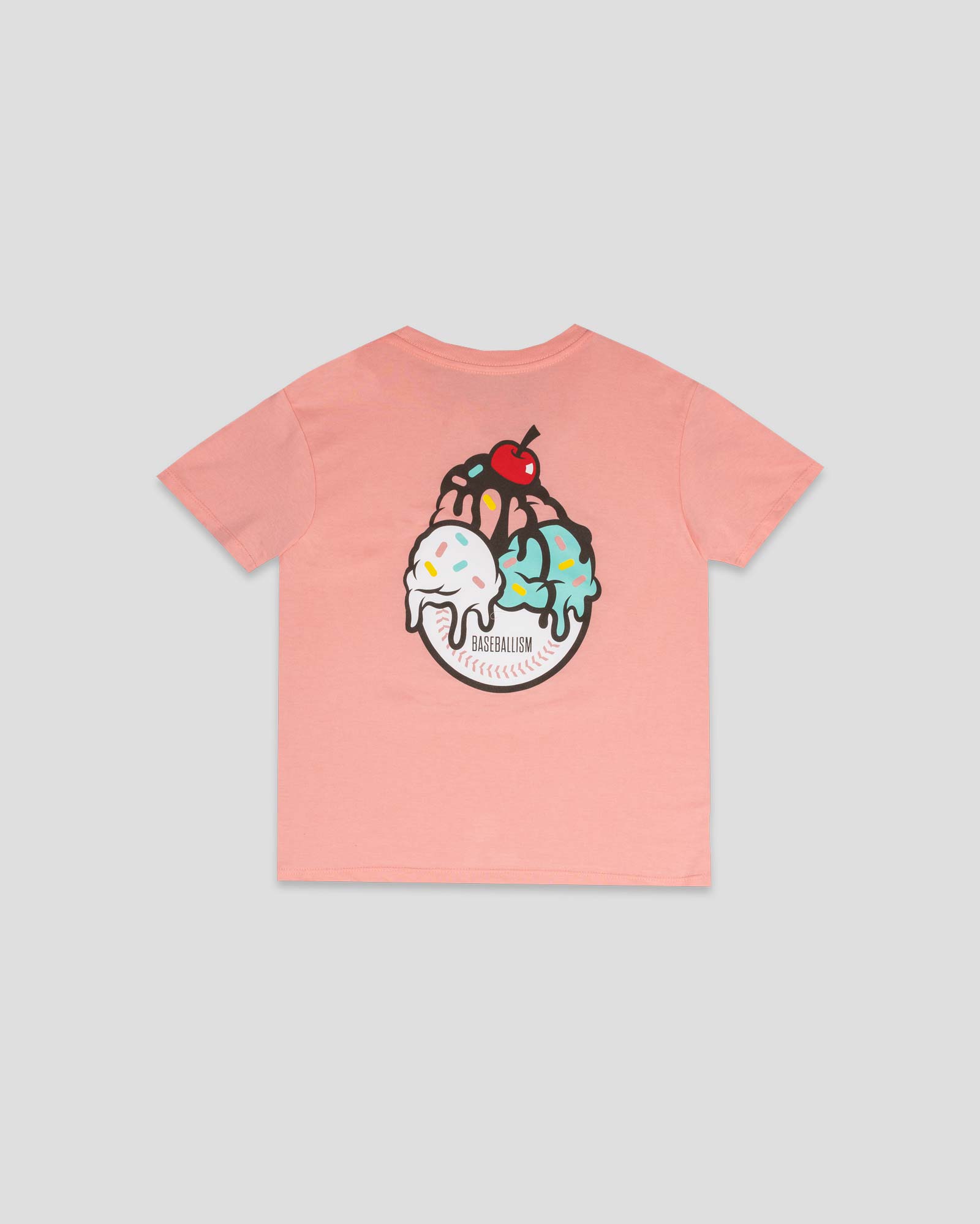 Frozen Treats Ice Cream Sundae T-Shirt (Strawberry) - Youth