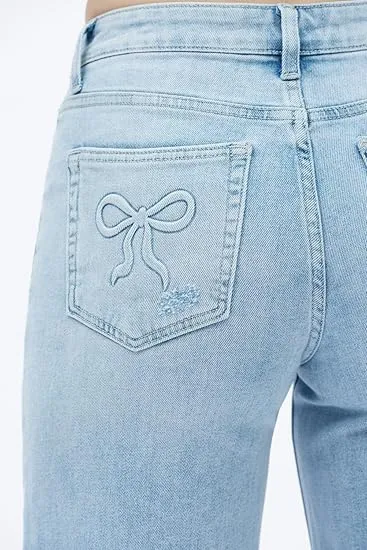 Mid-low Rise Baggy Jeans