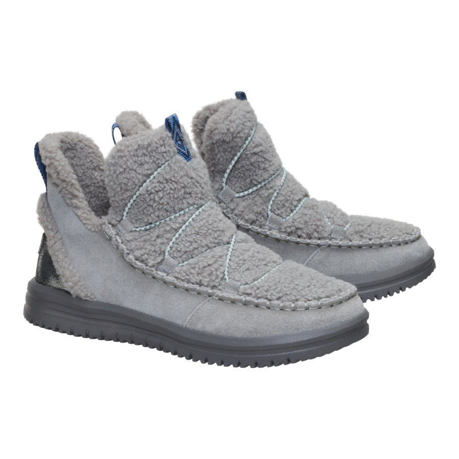 Camden Suede Cozy - Charcoal