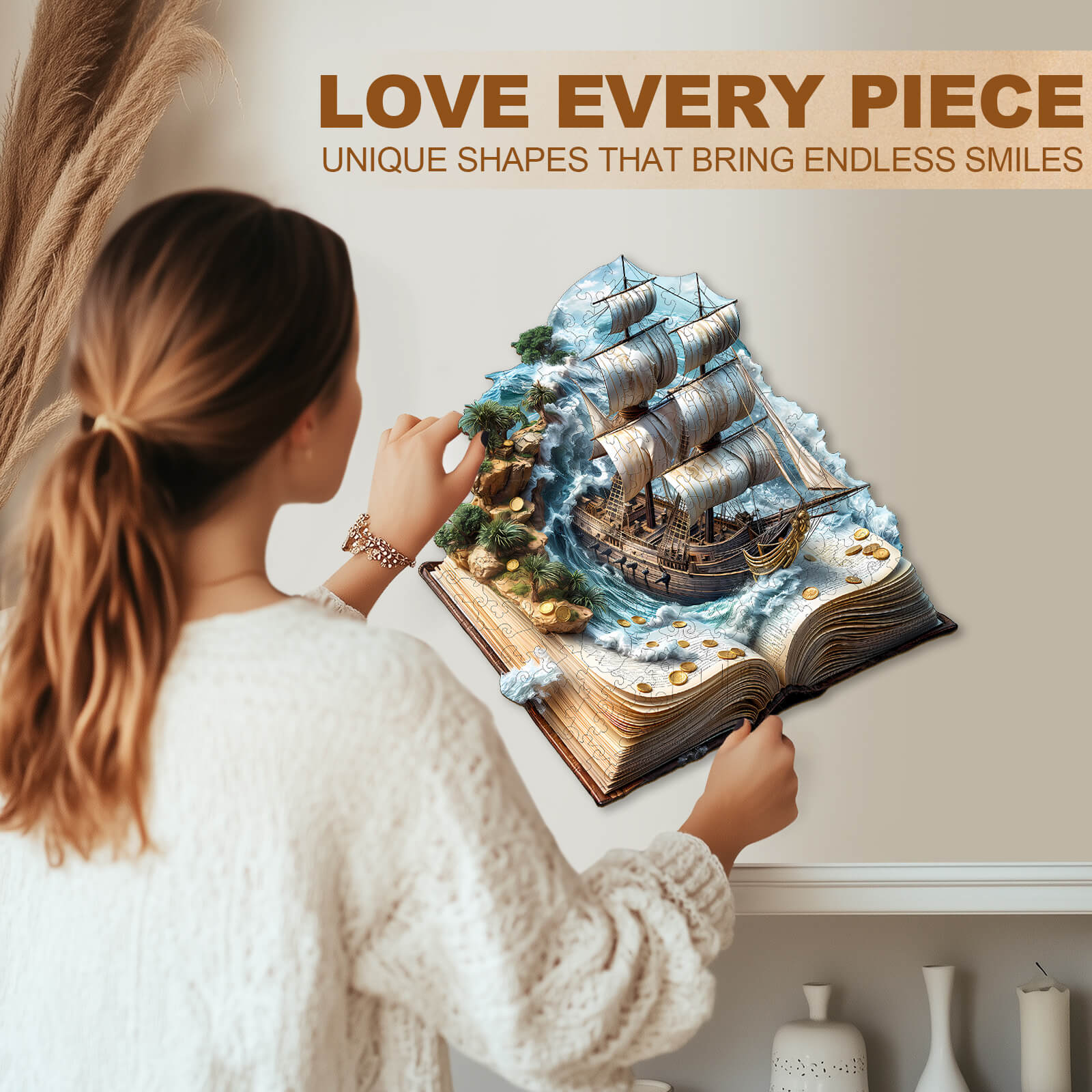 Sailing Adventure Wooden Jigsaw Puzzle