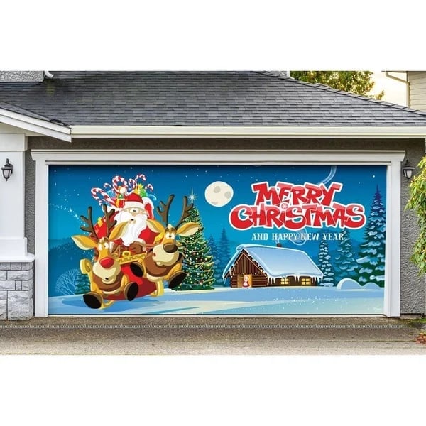 Early Christmas Sale-🔥2025 Christmas Garage Door Decoration