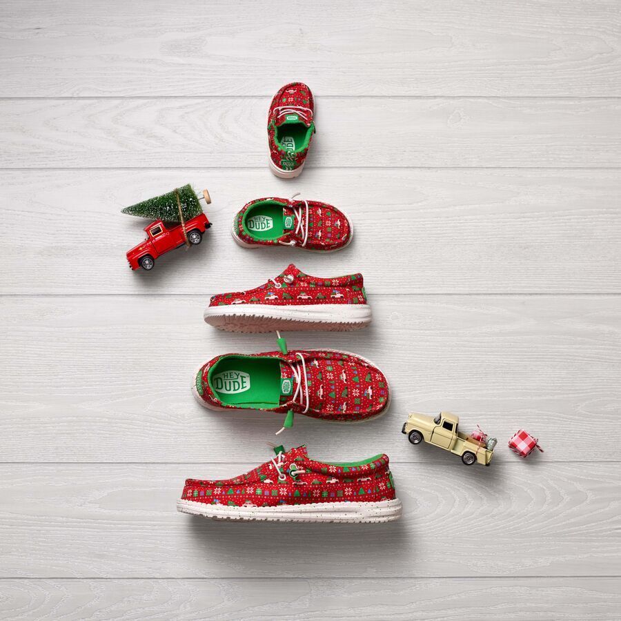 Wally Holiday Sweater - Red/Green/Multi