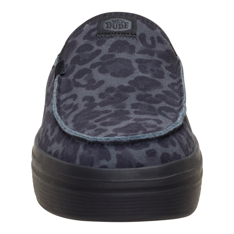 Austin Lift Suede Animal - Black Leopard