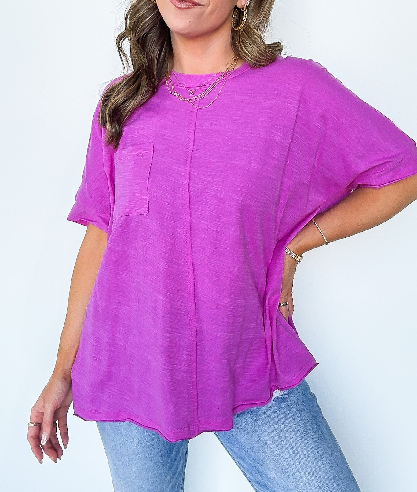 Live in Comfort Relaxed Pocket Tee