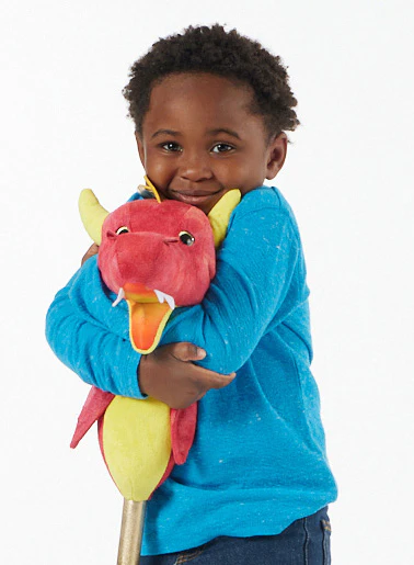 Flaming Dragon Hobby Horse