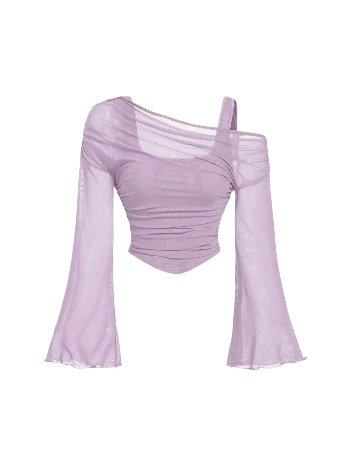 Women's Drop Shoulder Long Sleeve Knit Top