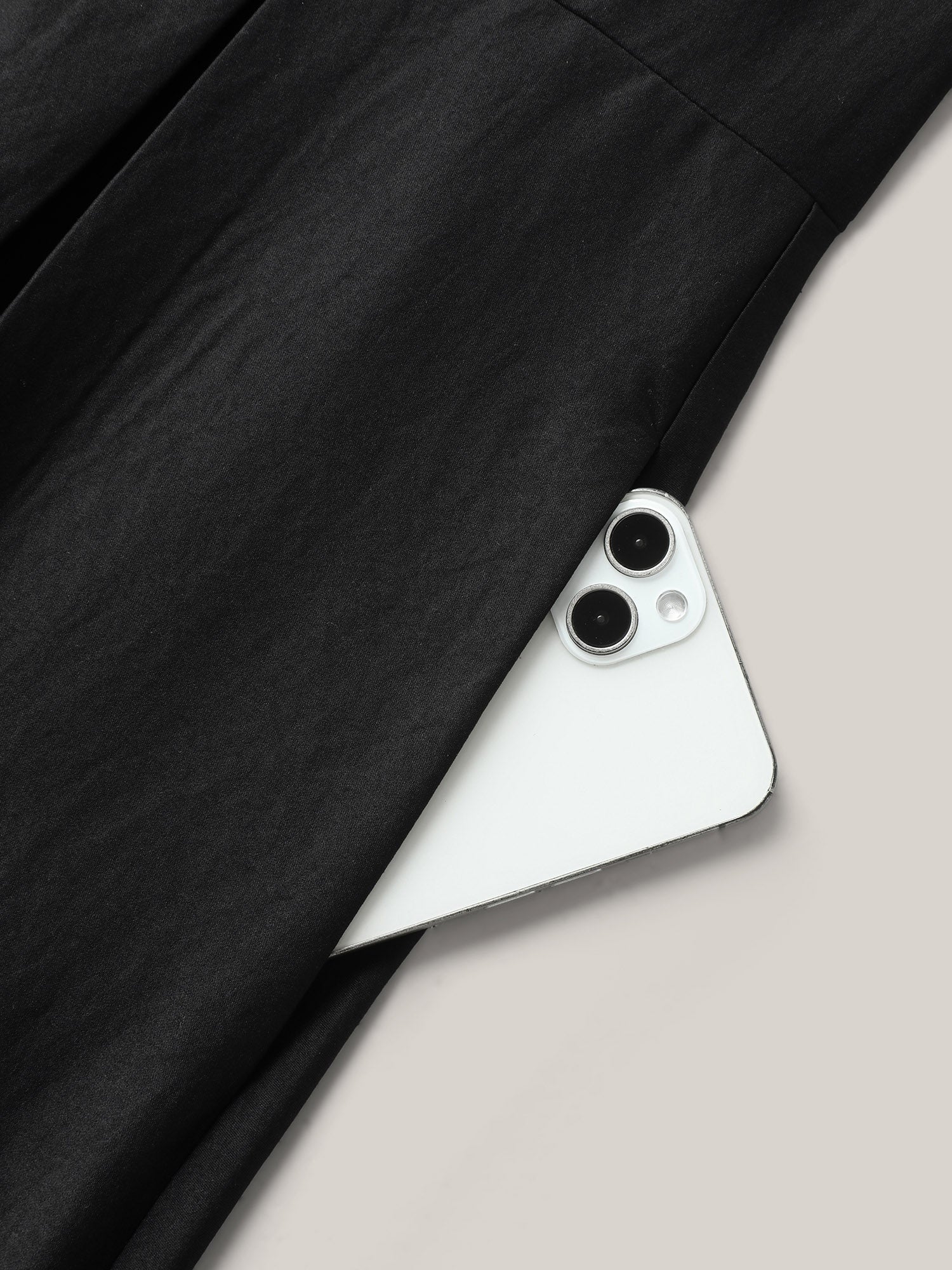 Classic Woven Inner Pleated Midi Dress